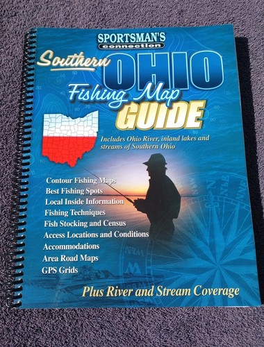 Southern ohio fishing map - southern,