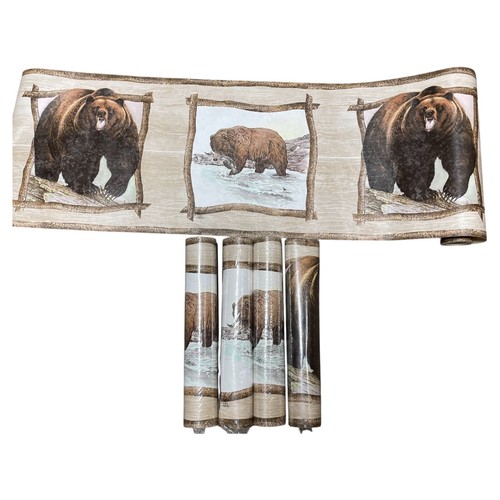 Rustic cabin wallpaper border - wallpaper,